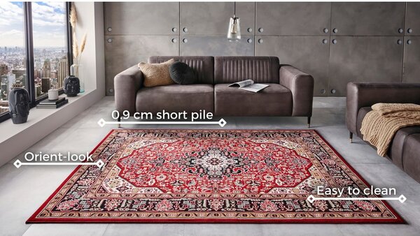 Tappeto rosso , 120 x 170 cm Skazar Isfahan - Nouristan