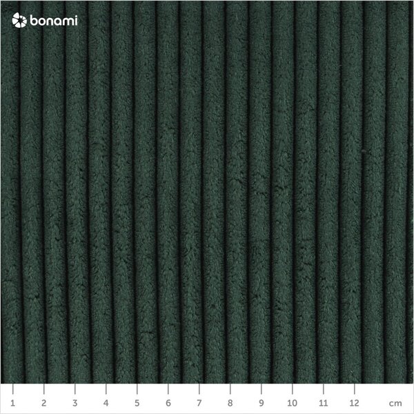 Letto matrimoniale imbottito verde scuro rete non inclusa 180x200 cm Mattis Cord – Meise Möbel