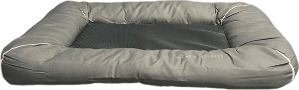 Letto per cani Cesto per cani Stay Cool auto-raffreddante 76x53x7cm Grigio
