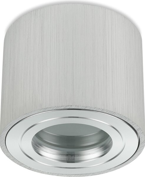 Faretto da incasso Sweet LED per bagno, modello piatto in alluminio, IP44, 230 V