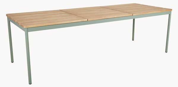 Tavolino da giardino con piano in teak Nox