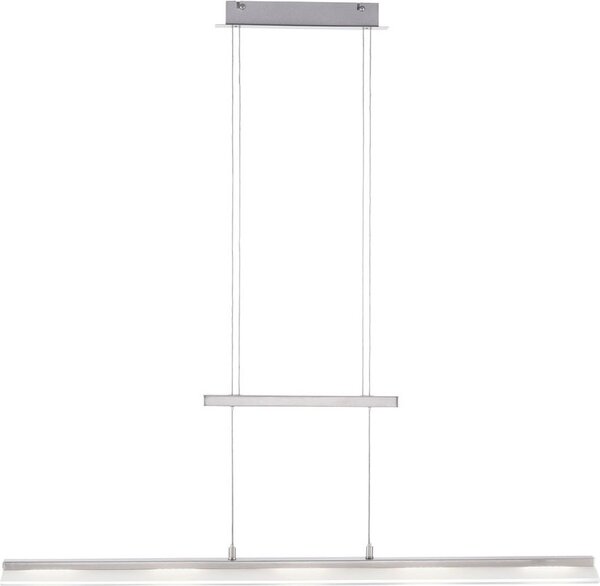 Selltec LED lampada a sospensione NELE 100 cm regolabile in altezza, CCT, dimmerabile, interruttore a sensore soggiorno, cucina, sala da pranzo 12278055