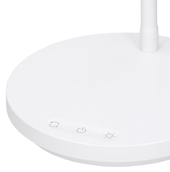 Solight WO3000-W - Lampada da tavolo LED dimmerabile LED/4,5W/5V 3000/4000/6500K bianco