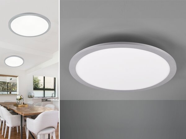 Plafoniera a LED TIBERIUS Titan Panel Ø40 cm, 5 cm ultra sottile