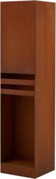 Lucande Lampada da terra a LED Oxido, color ruggine, altezza 50 cm, IP44