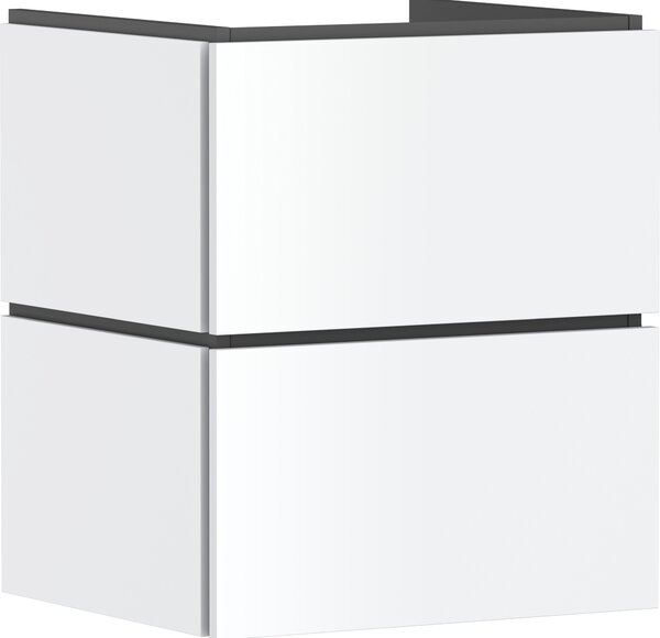 Hansgrohe Xilesa E meuble sous-lavabo pour lavabos, 2 tiroirs, 530x470x620mm, 54252700, 54252700