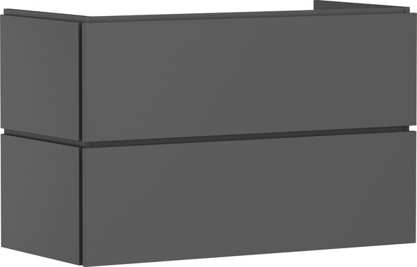 Hansgrohe Xilesa E Meuble sous-lavabo pour lavabos, 2 tiroirs PushOpen, 980x470x620mm, 54297760, 54297760