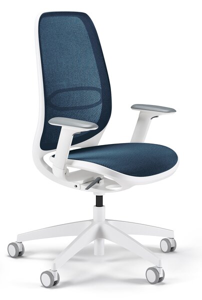 Sedus Sedia da ufficio se:air, Ai-821/008 blu/bianco