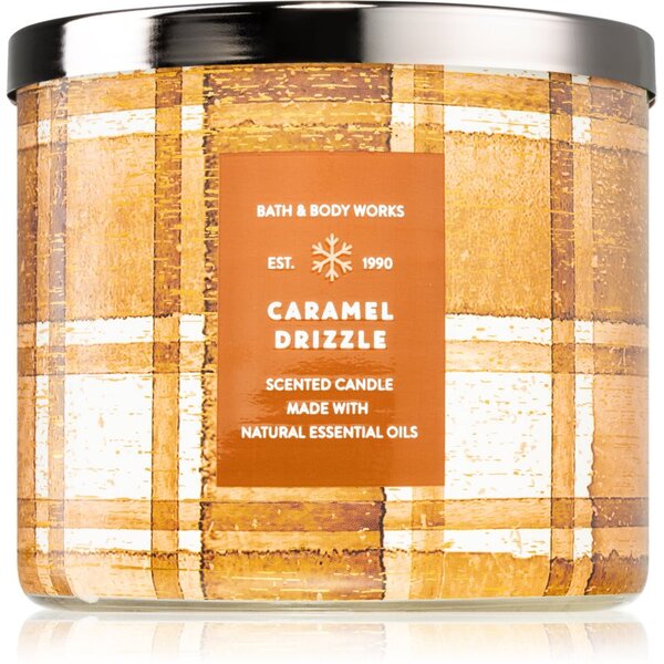 Bath & Body Works Caramel Drizzle candela profumata I 411 g