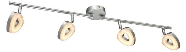 ESTO Lampada da soffitto LED Lampada da soggiorno Faretto da soffitto a 4 luci 762017-4