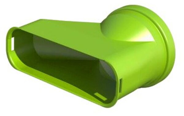 Adattatore Wolf per canale piatto 50x140