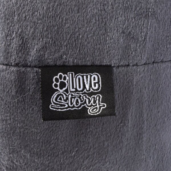 Bozzolo per gatti grigio scuro 22x45 cm - Love Story