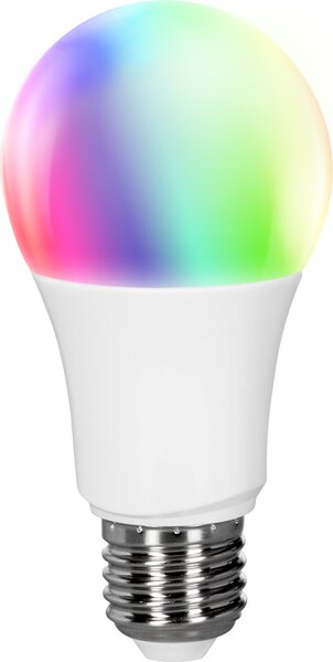 MUELLER-LICHT tinta LED Birnenform, 9,5W, E27, bianco+colore