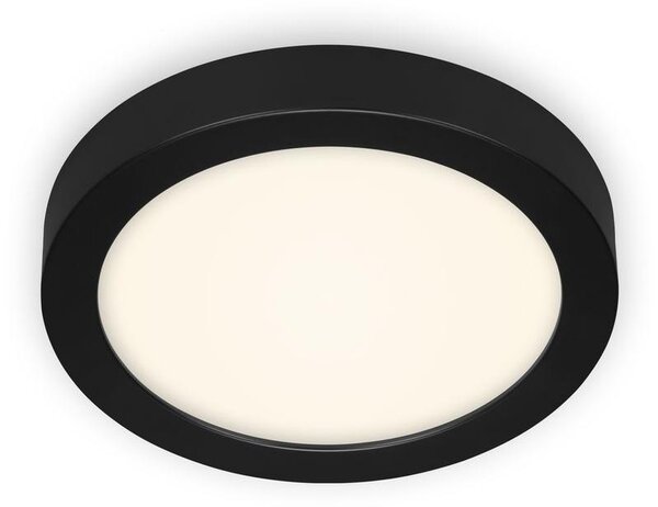 Lampada da soffitto a LED lampada da soffitto metallo nero 16,5W dimmerabile Ø 22,5cm Briloner