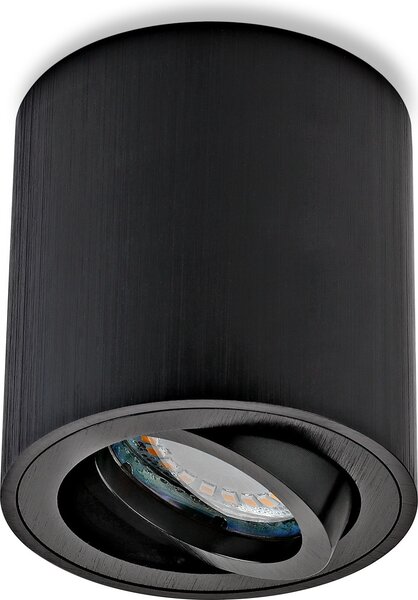 Sweet LED faretto da superficie nero faretto da superficie GU10 5W faretto da soffitto in alluminio 230V