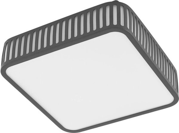Lindby LED plafoniera per esterni Lurinda, 26 cm nero, IP44
