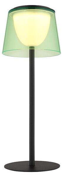 Lampada da tavolo a LED, per interni ed esterni, batteria ricaricabile, dimmer touch, H 34 cm
