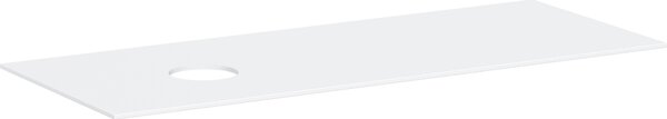 Hansgrohe Xevolos E Console 1370/550 avec découpe à gauche pour vasque à poser sans trou de robinetterie, 54333700, 54333700