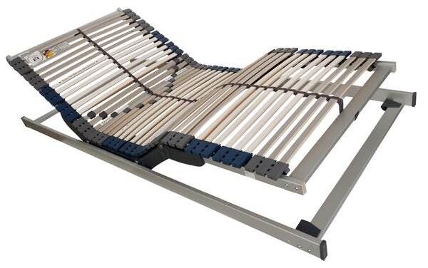 BeCo Ultra Move / 100 x 200 cm / rete a doghe elettrica / adatta a tutti i letti / 42 doghe / telecomando / completamente montato