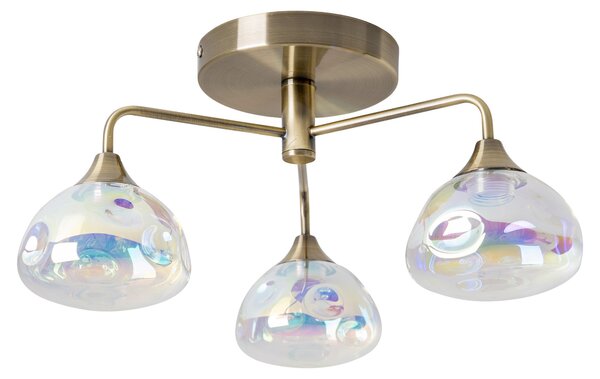 Plafoniera Varna LED Ø42cm ottone