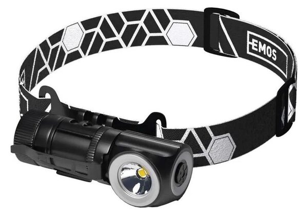 Lampada frontale ricaricabile a LED dimmerabile / 800 mAh, 3,7 V