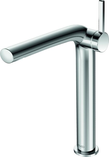 Miscelatore monocomando per lavabo Keuco 80 EDITION 400 senza scarico nichel spazzolato 51504050100