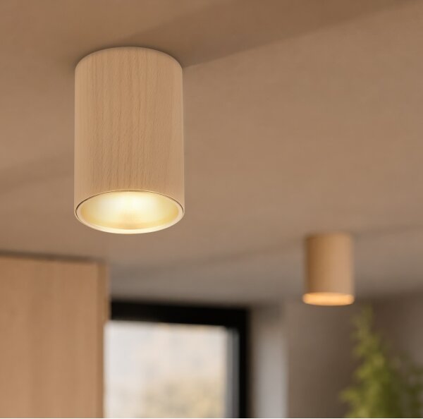 Faretto TUBE 1xGU10/15W/230V beige