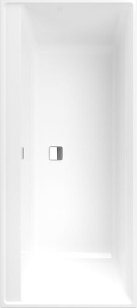 Villeroy & Boch VB Collaro vasca da bagno 1700 x 750 mm versione da incasso, cromo bianco alpin