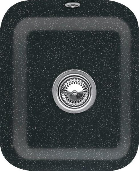 Lavello sottopiano V&B Cisterna 45 m, scarico manuale, cromato CeramicPlus