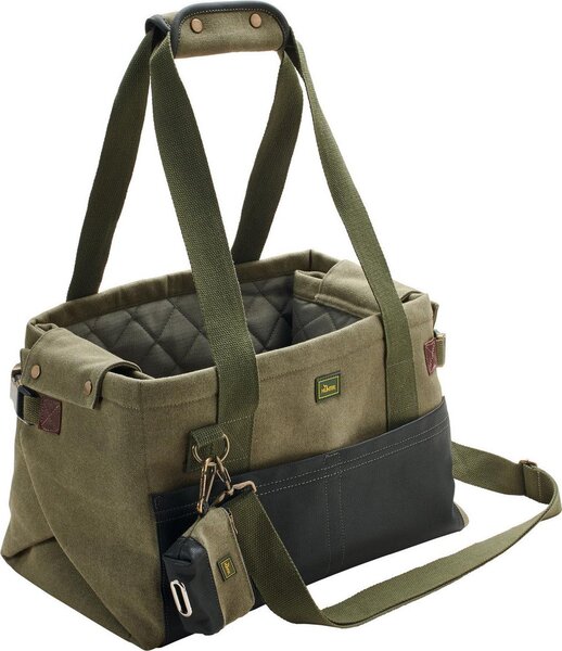 Borsa da trasporto Hunter e coperta per cani Madison 40 x 25 x 25 kaki