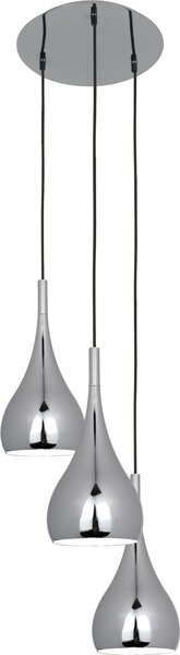 Näve 6029242 Lampada a sospensione a 3 elementi "Classic" ; colore: argento