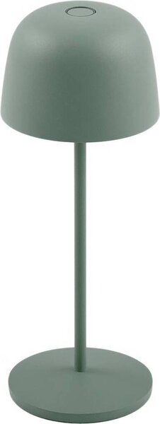Lindby Lampada da tavolo ricaricabile a LED Arietty, verde, dimmerabile, IP65
