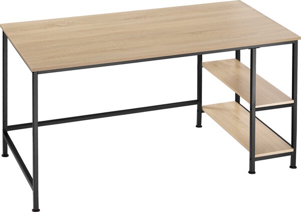 Tectake® Canton scrivania per computer 120 x 60 x 75,5 cm