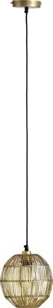 Lampada a sospensione Globo Lighting, finitura ottone anticato, 1 attacco E27