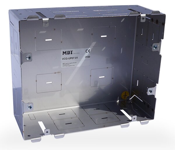 Scatola a scomparsa per VisuControl 7 pollici, metallo VCG-UP07.01