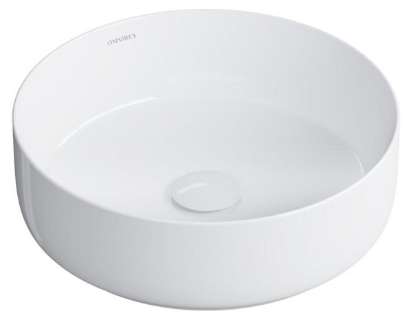 Omnires TULSA TULSA355BP lavabo da appoggio, bianco lucido