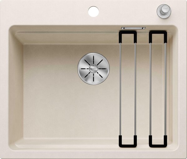 BLANCO ETAGON 500-IF Lavello a bordo piano / Acciaio inox / Lucido seta / Tappo