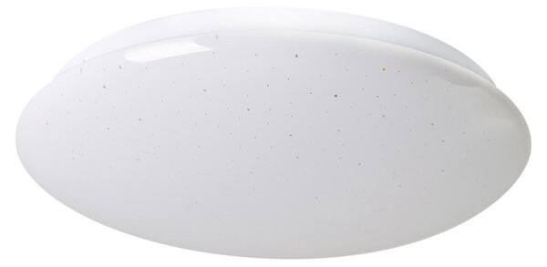 Plafoniera LED, metallo, rilevatore di movimento, IP44, D 28 cm