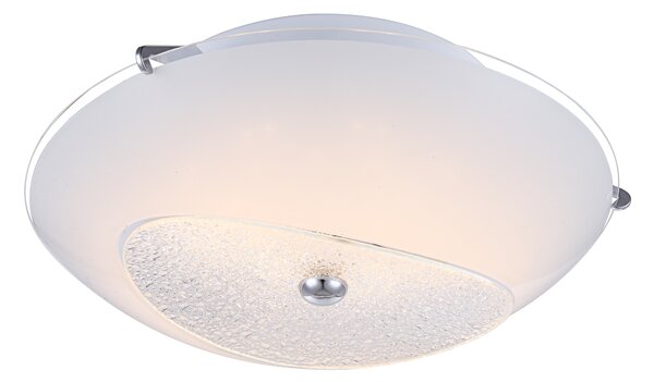 Lampada a sospensione Globo, modello Dl, finitura cromata, 1 LED, codice prodotto 48253-12