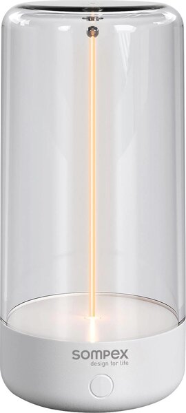 Lampada da tavolo SOMPEX Pulse, altezza: 145 mm, ø: 70 mm, bianca
