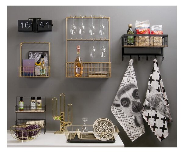 Scolapiatti dorato Linea - PT LIVING