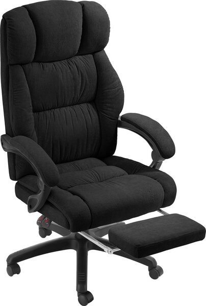 Tectake® Jillien sedia da ufficio girevole a 360°, regolabile in altezza in continuo