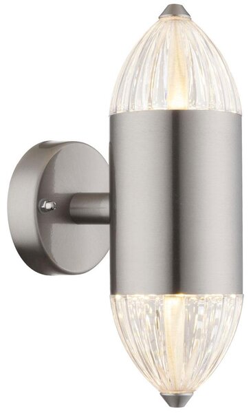 Globo, lampada da esterno in acciaio inossidabile, modello 34005W1