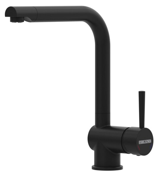 Rubinetto da cucina STIEBEL ELTRON MAE-B, nero opaco, non pressurizzato, rubinetto per accumulatore di acqua calda o boiler aperto