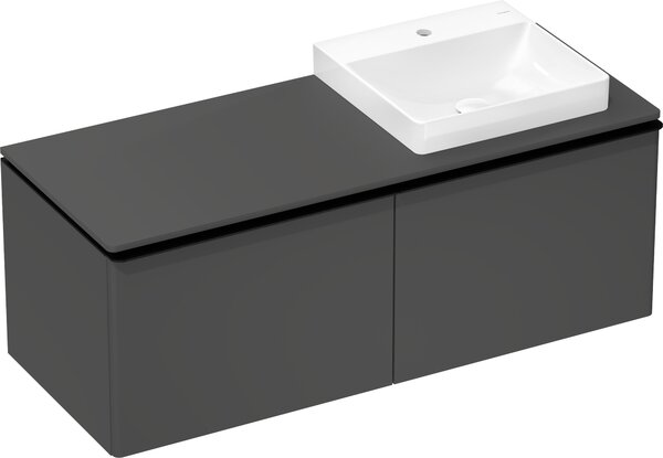 Hansgrohe Xelu Q Console avec découpe à droite, 1360x550, pour vasque à poser, polie, 54098910, 54098910