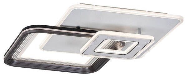 Lampada da soffitto a LED con telecomando LED 48W colore cenere 2937 Stregobor Rabalux