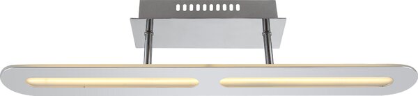 Lampada a sospensione Globo, modello Dl, finitura cromata, 1 LED, codice prodotto 68057D