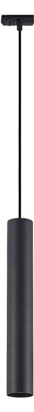 Lindby Linaro, lampada a sospensione, 40 cm, nero, monofase, GU10