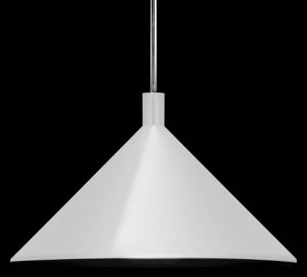 Martinelli Luce Cono sospensione bianco, Ø 30 cm