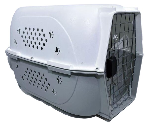 Trasportino per animali domestici, adatto a cani e gatti, in plastica